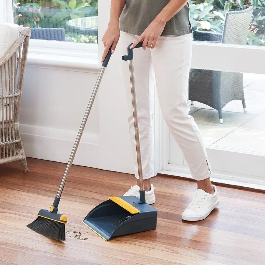 Long Handled Dustpan & Brush Set