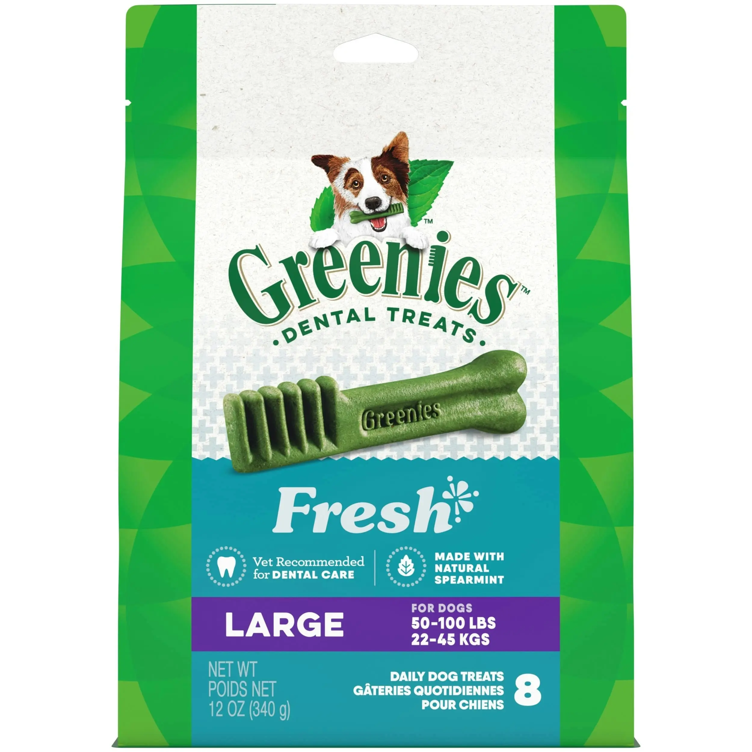 Greenies Fresh Large Dog Dental Treats