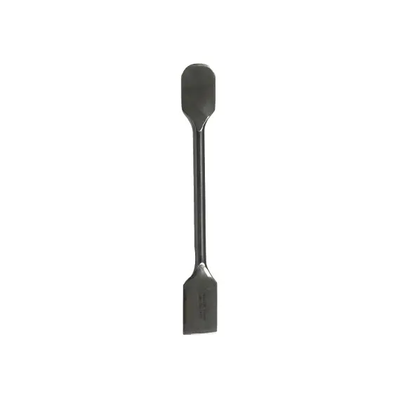 Livingstone Spatula, 160mm, 30grams 31 x 20mm Round End and 40 x 20mm Flat End, Stainless Steel, Each