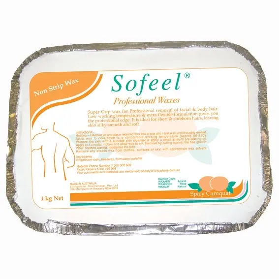 Sofeel Professional Hot Waxes Spicy Cumquat 1kg