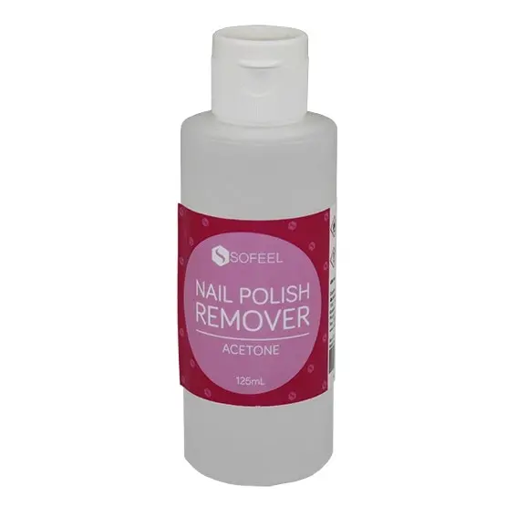 Sofeel Nail Polish Remover Acetone Clear 125ml