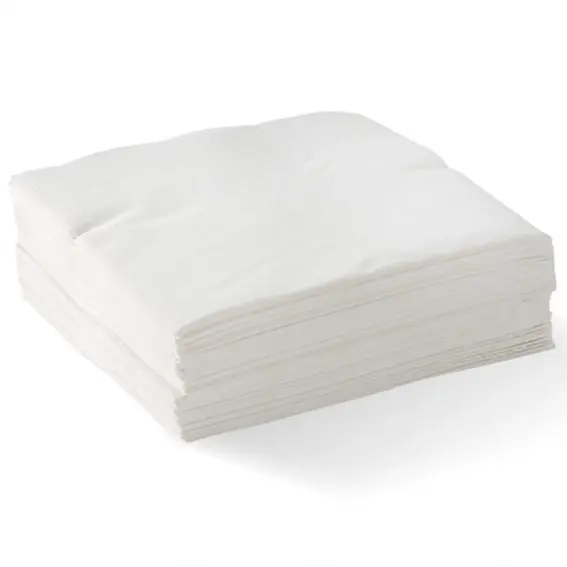 Sofeel Dinner Serviette Napkins 2-Ply White 1/4 Fold 40 x 40cm 1000 Carton