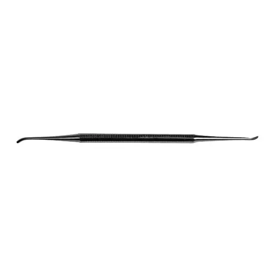 Dental Probe Excavator, Double Ended, One Flat Wide and One Pointed, Stainless Steel