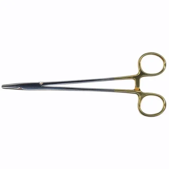 Adler Mayo Hegar Needle Holder, 25cm, Stainless Steel, with Tungsten Carbide, Each