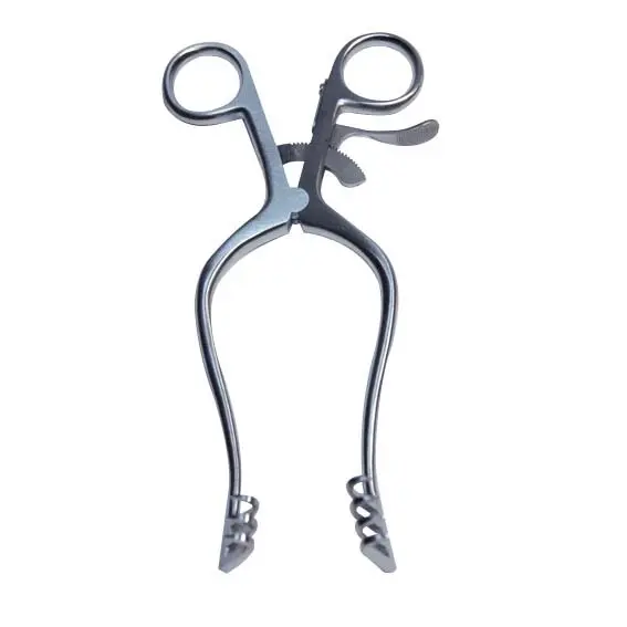 Livingstone Retractors, 4 x 3 Teeth, 18cm, Sharp, Stainless Steel, Each