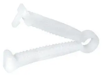 Livingstone Umbilical Cord Clamp Sterile Large 55mm (L) x 9.88mm (W) White 100 Box