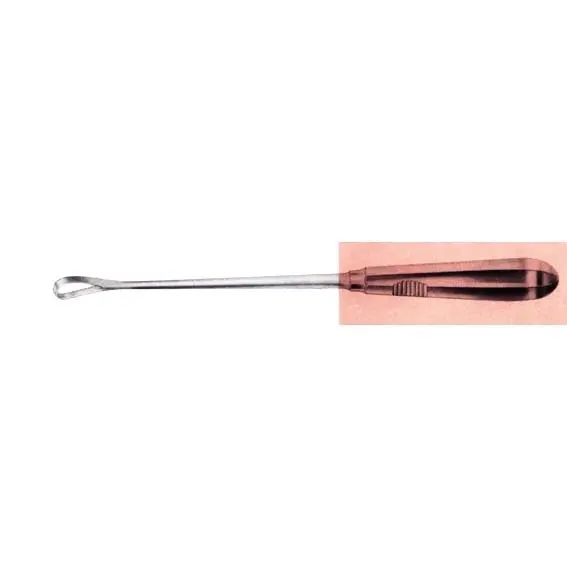 Uterine Curette Sims, 25cm, Sharp, Each