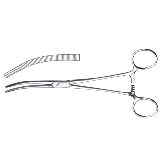 Livingstone Rochester Pean Forceps 160mm Curved