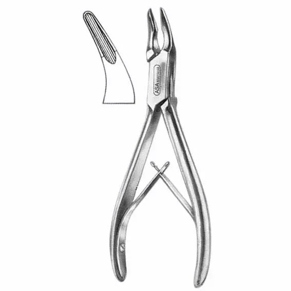 Adler Blumenthal Rongeur Bone Forceps, 15cm, Stainless Steel, Each