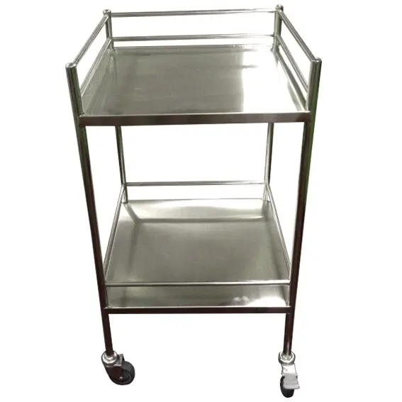 Livingstone Stainless Steel Trolley 490L x 490W x 900Hmm No Drawer