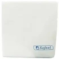 Sofeel Cleaning Cloths 40 x 38cm 70% Viscose White 25 Pack