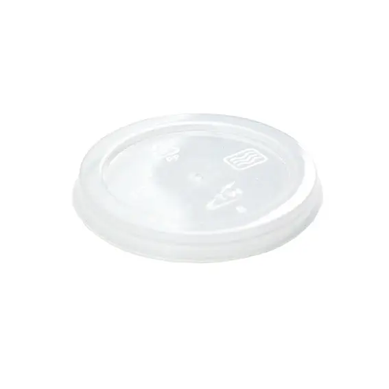 Livingstone Lids for Plastic Sauce Containers/Cup 0.80oz or 25ml Clear 5000 Carton