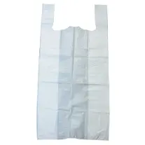 Singlet Shopping Bags, 900 x 440 x 250mm, White, 500/Carton