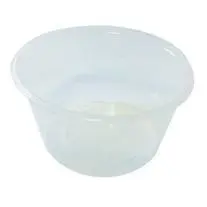 Round Plastic Take-away Container 16 ounces or 440mL