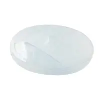 Livingstone Lids for All Round Base Plastic Take-Away Containers Clear 500 Carton