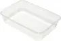 Livingstone Take-Away Rectangular Container Base 1L Clear Plastic 50 Pack x10