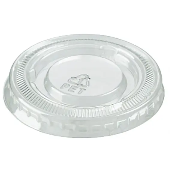 Portion Cup Lids Fits LIVSOLP100N or 1 Ounce Cups 100 Sleeve x50