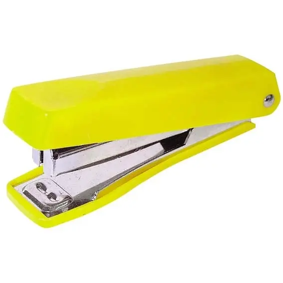 Livingstone Stapler No.10 10 Sheets Capacity Plastic Yellow