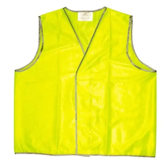 Livingstone High Visibility Safety Vest Medium Yellow Day Use