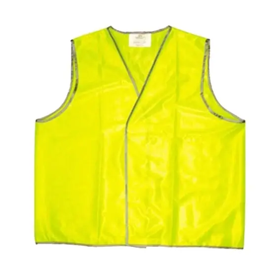 High Visibility Safety Vest Extra Large Yellow Visitor with Livingstone Logo