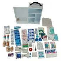 Livingstone VIC Standard First Aid Kit Complete Set In Metal Case for 1-25 people in High Risk or 11-99 people in Low Risk