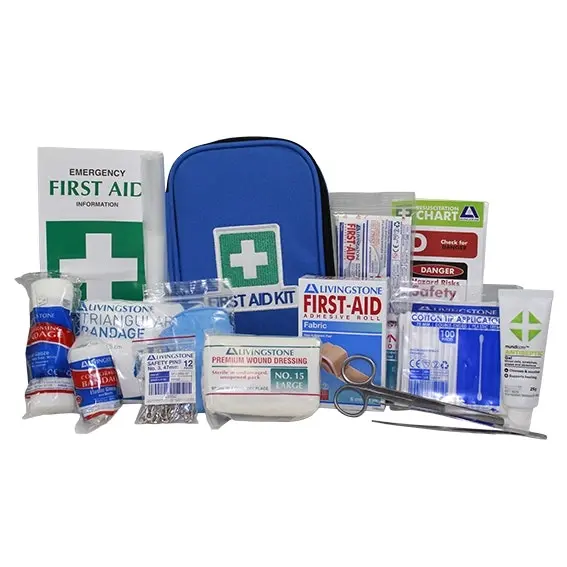 First Aid Kit, Class C, Complete set In Oxford Cloth, OH&S Registered, Each x3