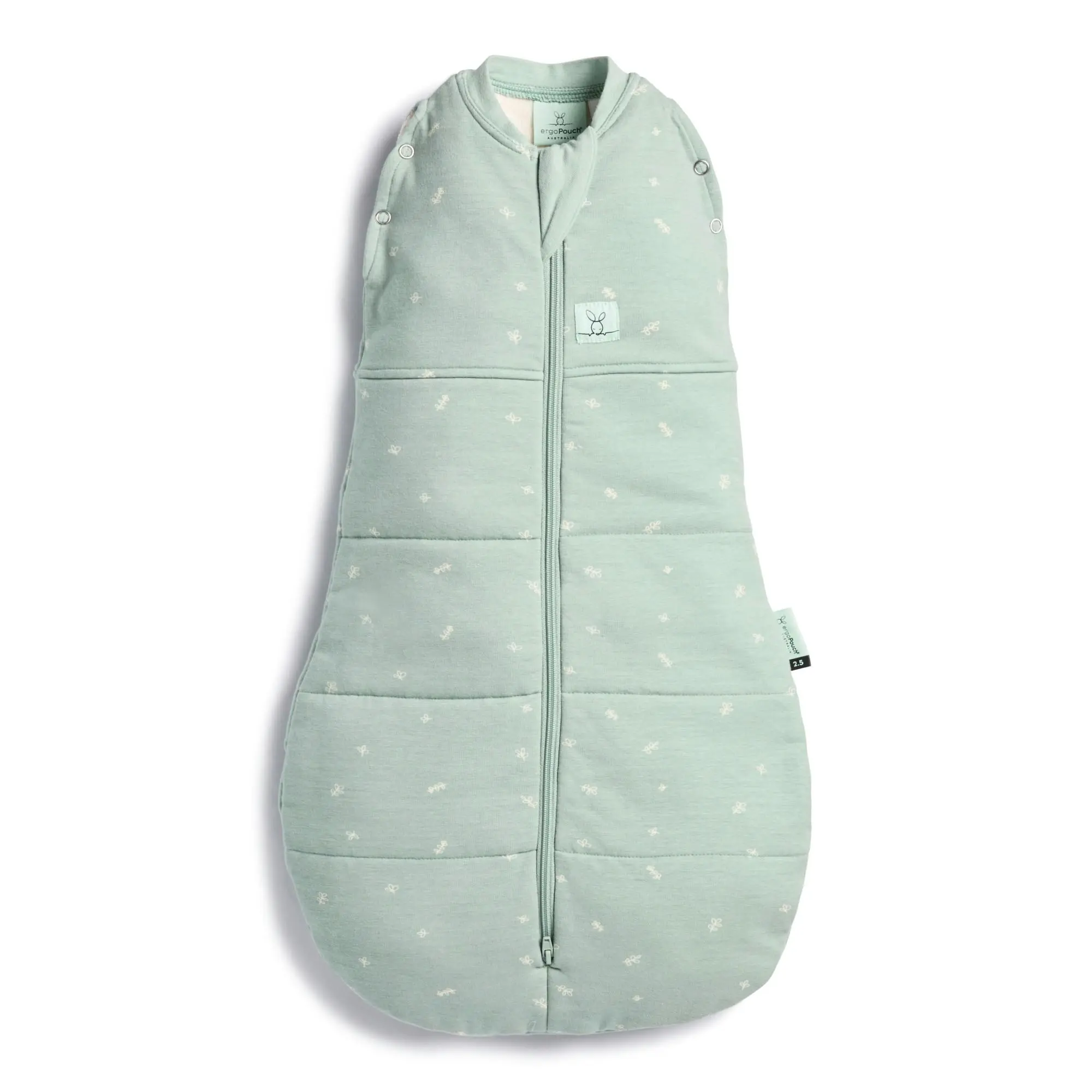 ergoPouch Cocoon Swaddle Bag Sage TOG 1.00 Size 0-3 Months