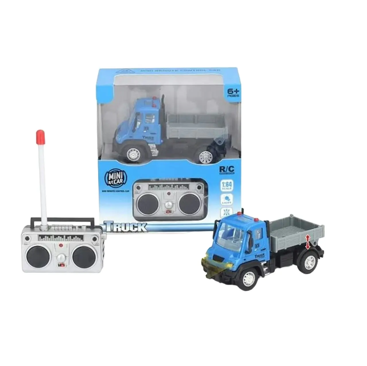 Mini 1:64 Four-way RC Truck