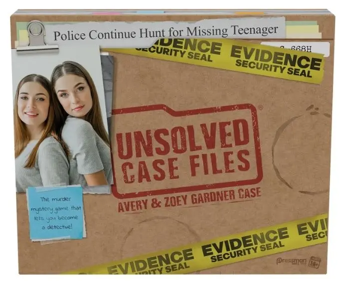 Unsolved Case Files: Avery & Zoey Gardner: A True Crime Solving Game