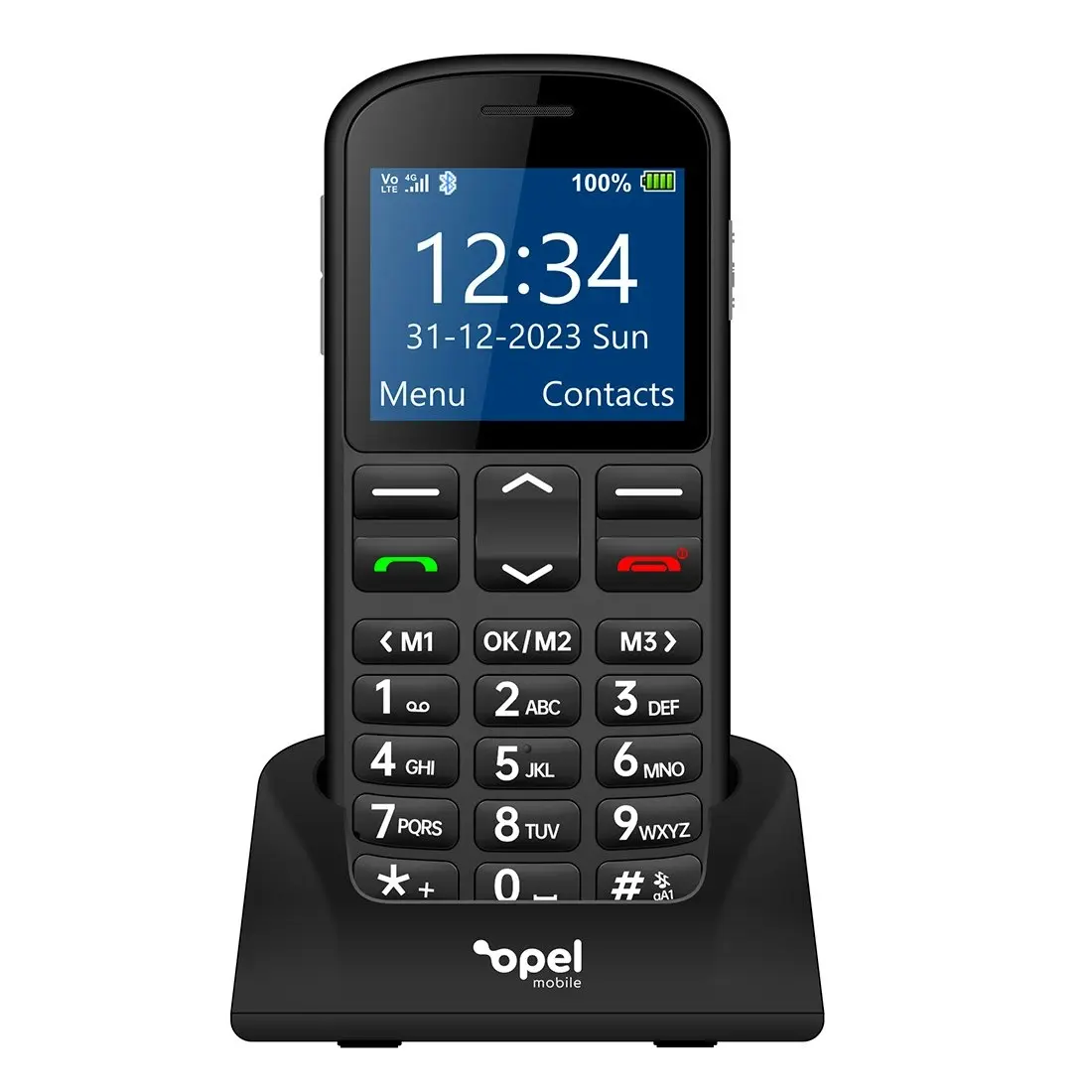 Opel Mobile Bigbutton M 4G (2.2'', Keypad, SOS Button) - Black