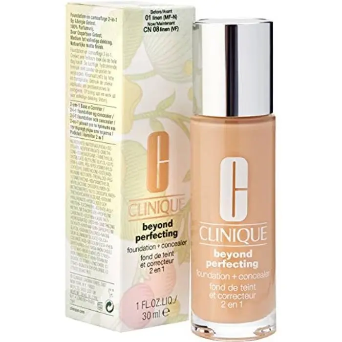 Clinique Beyond Perfecting Foundation + Concealer CN 08 Linen 30ml