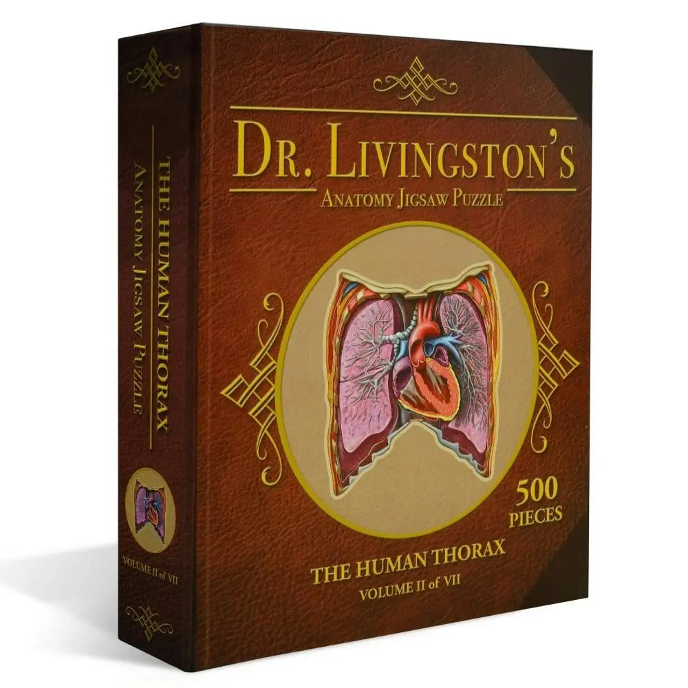 Dr. Livingston's Anatomy Jigsaw Puzzle: The Human Thorax