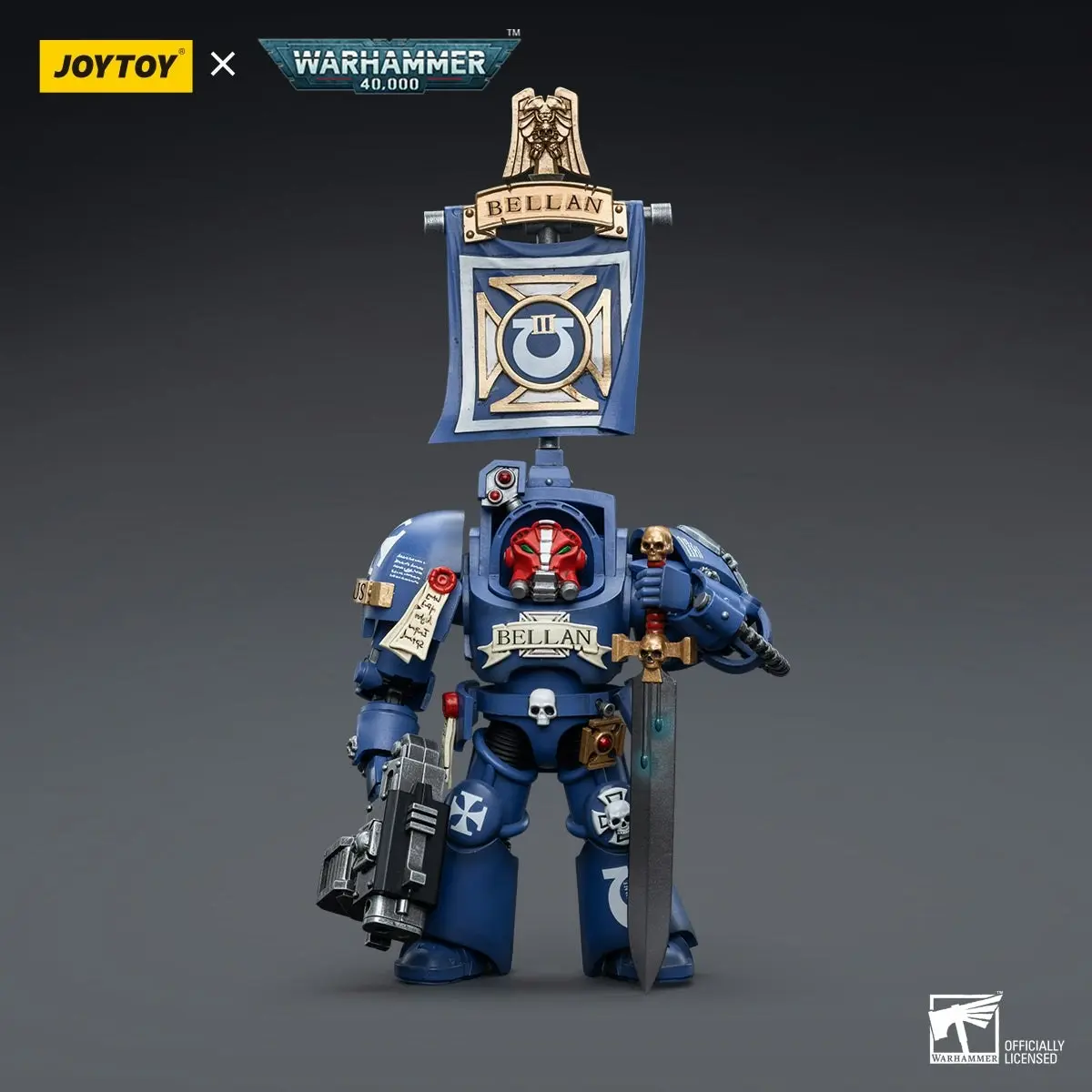 Warhammer Collectibles: 1/18 Scale Ultramarines Terminators Sergeant Bellan