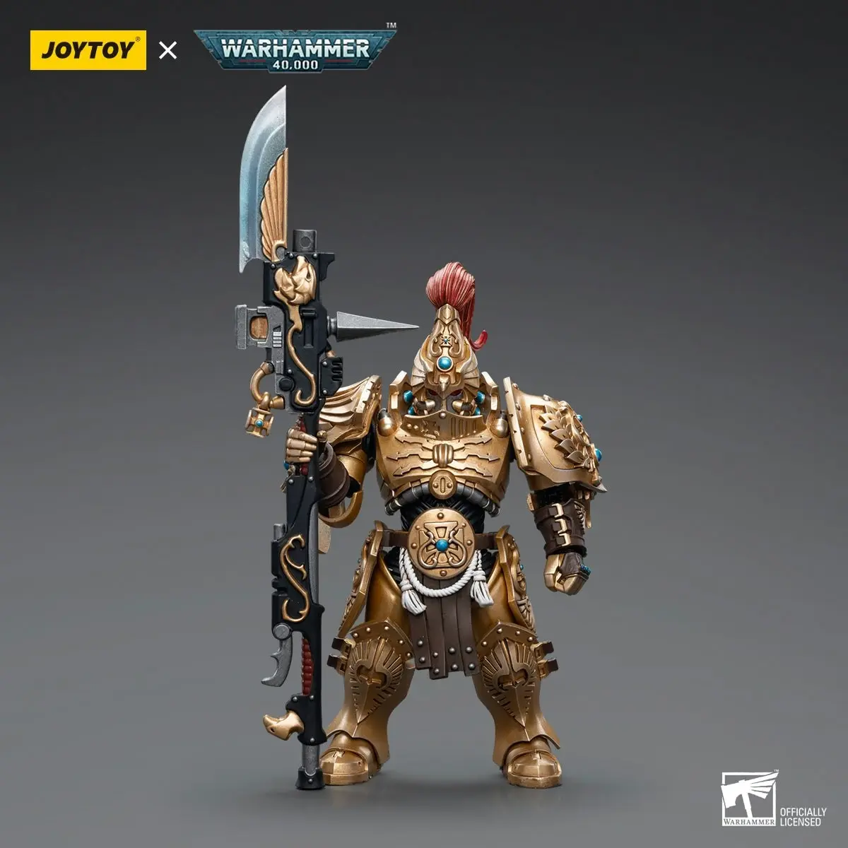 Warhammer Collectibles: 1/18 Scale Adeptus Custodes Custodian Guard with Guardian Spear