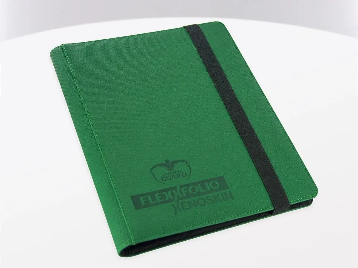 Ultimate Guard 9-Pocket FlexXfolio XenoSkin Green Folder