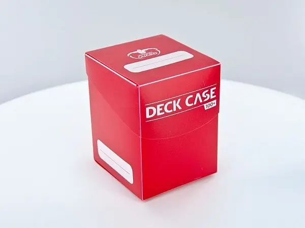 Ultimate Guard Deck Case 100+ Standard Size Red Deck Box