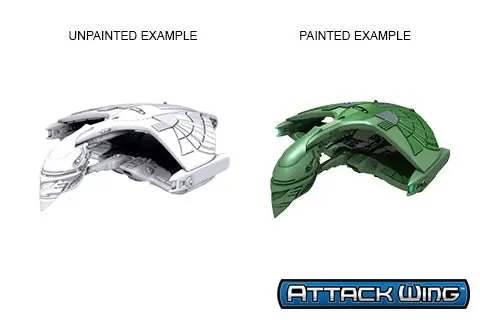 Star Trek Unpainted Miniatures Dderidex Class