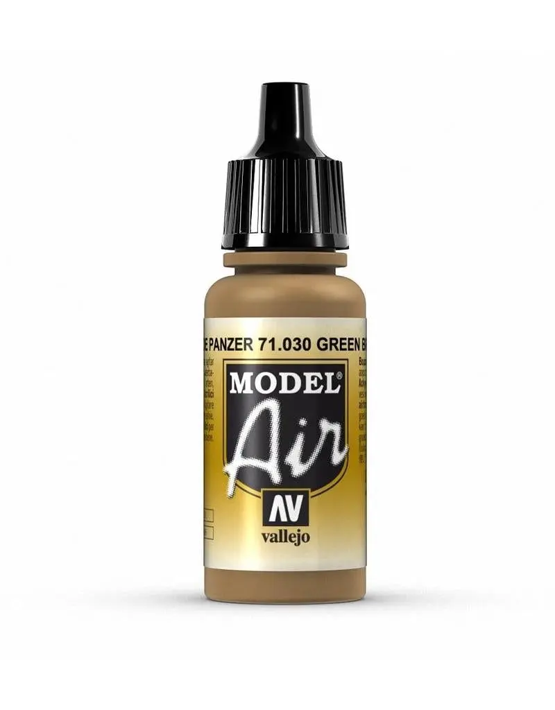 Vallejo Model Air - Green Brown 17 ml