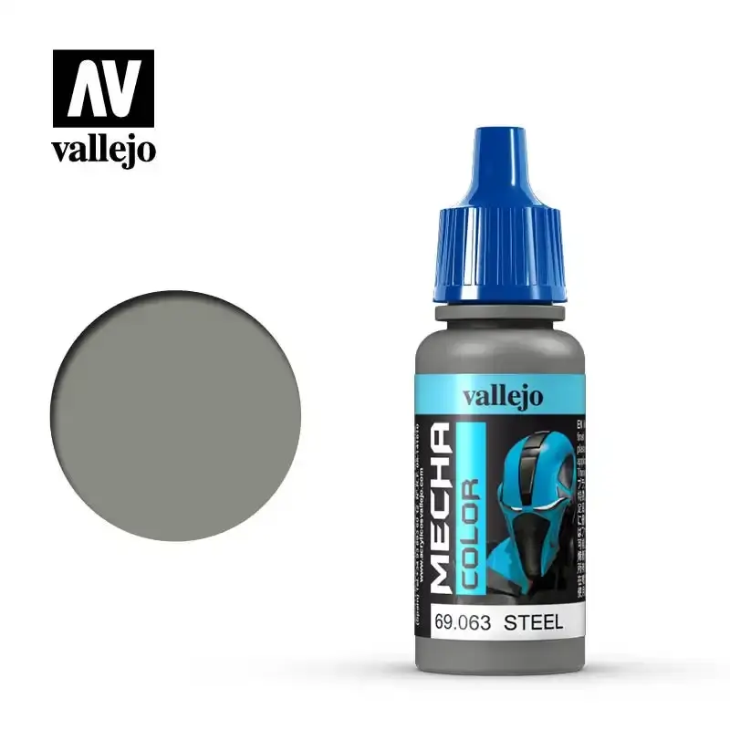 Vallejo Mecha Colour - Steel 17ml