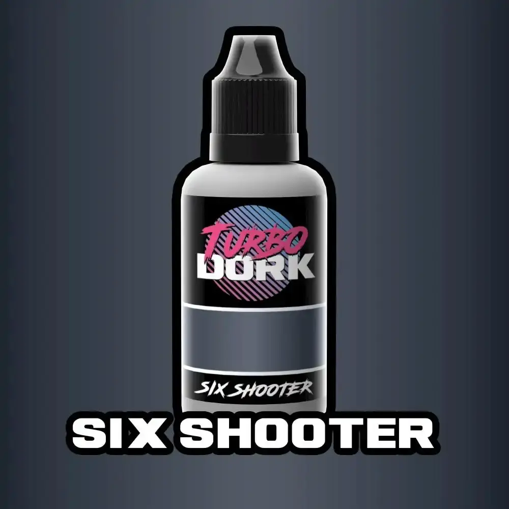 Turbo Dork - Six Shooter Metallic Acrylic Paint 20ml Bottle