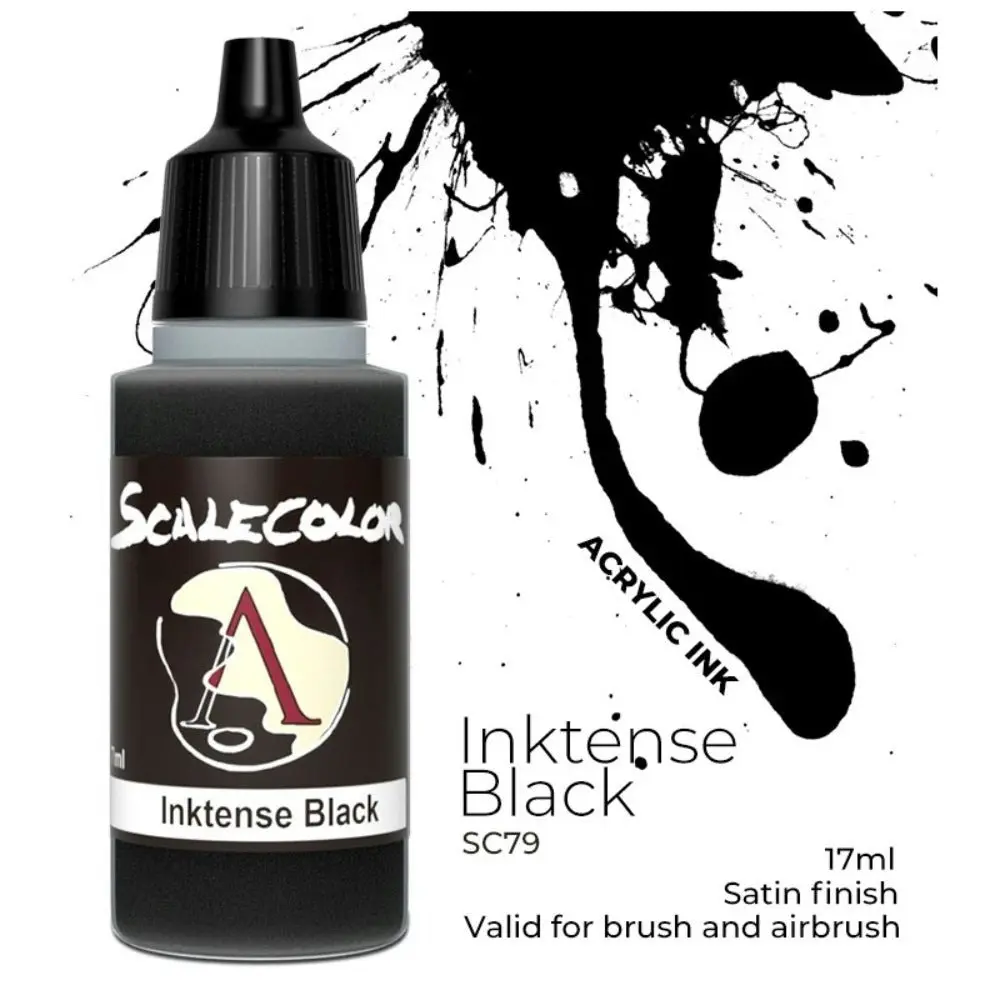 Scale 75 Scalecolor Inktense Black 17ml