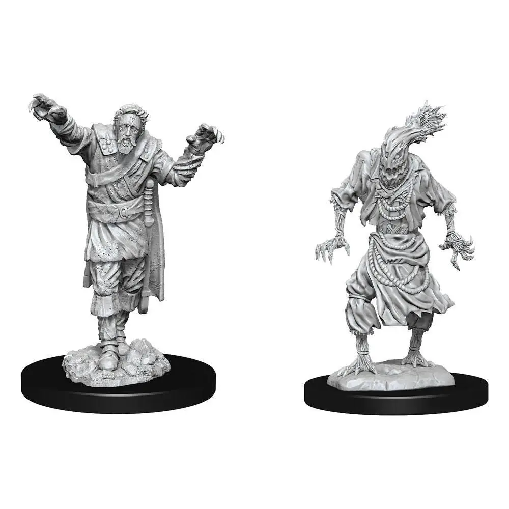 D&D Nolzurs Marvelous Unpainted Miniatures Scarecrow & Stone Cursed