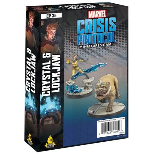 Marvel Crisis Protocol Miniatures Game Crystal & Lockjaw