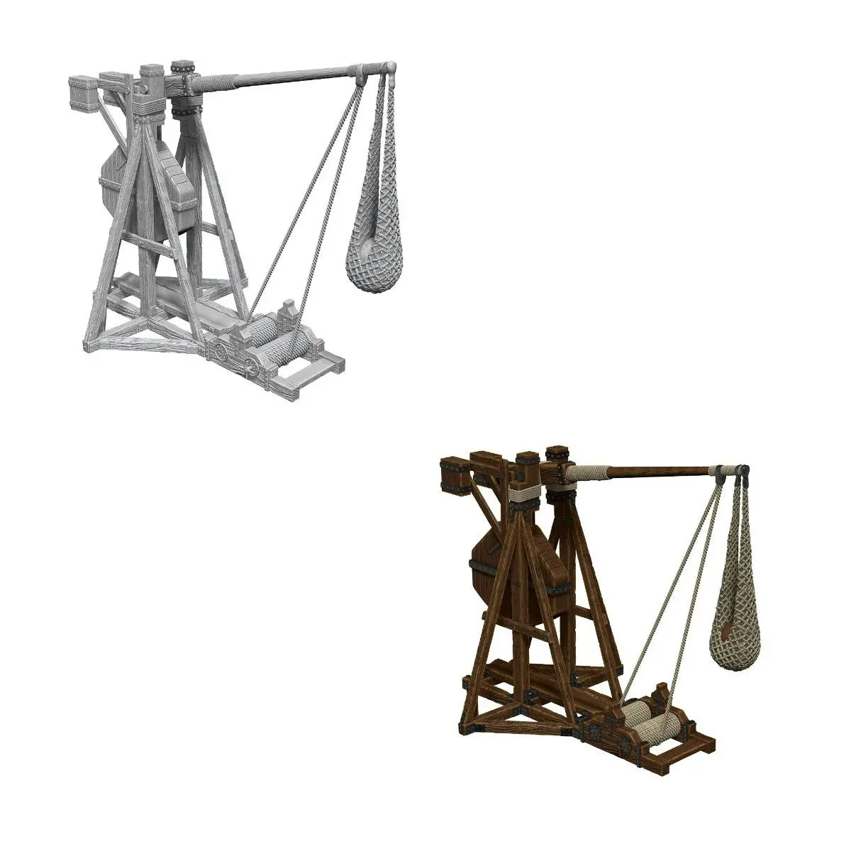 Wizkids Deep Cuts Unpainted Miniatures Trebuchet