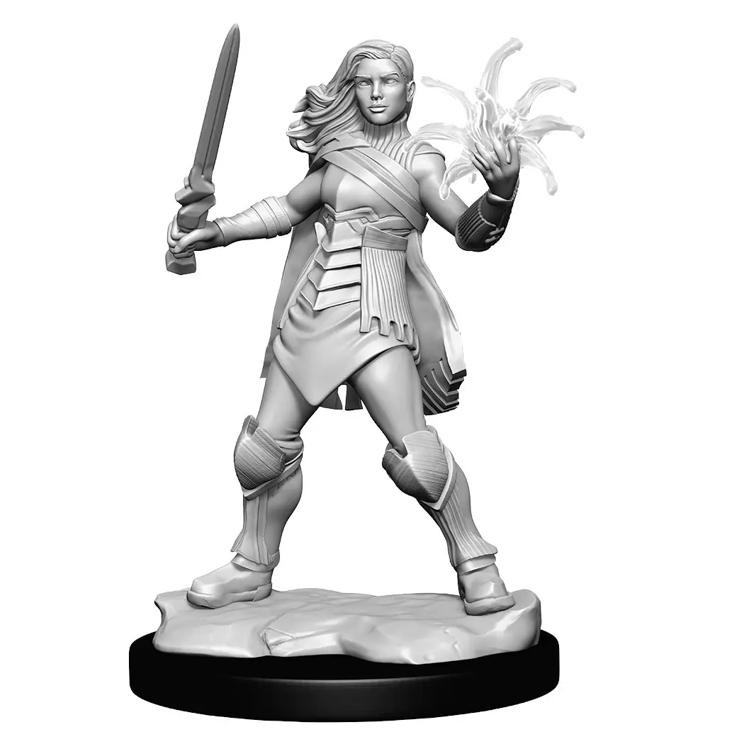 Magic the Gathering Unpainted Miniatures Rowan Kenrith & Will Kenrith