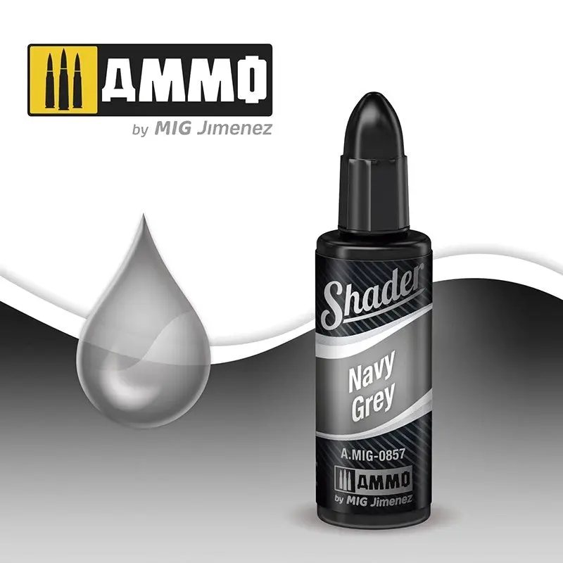 Ammo By Mig Shader Navy Grey 10ml