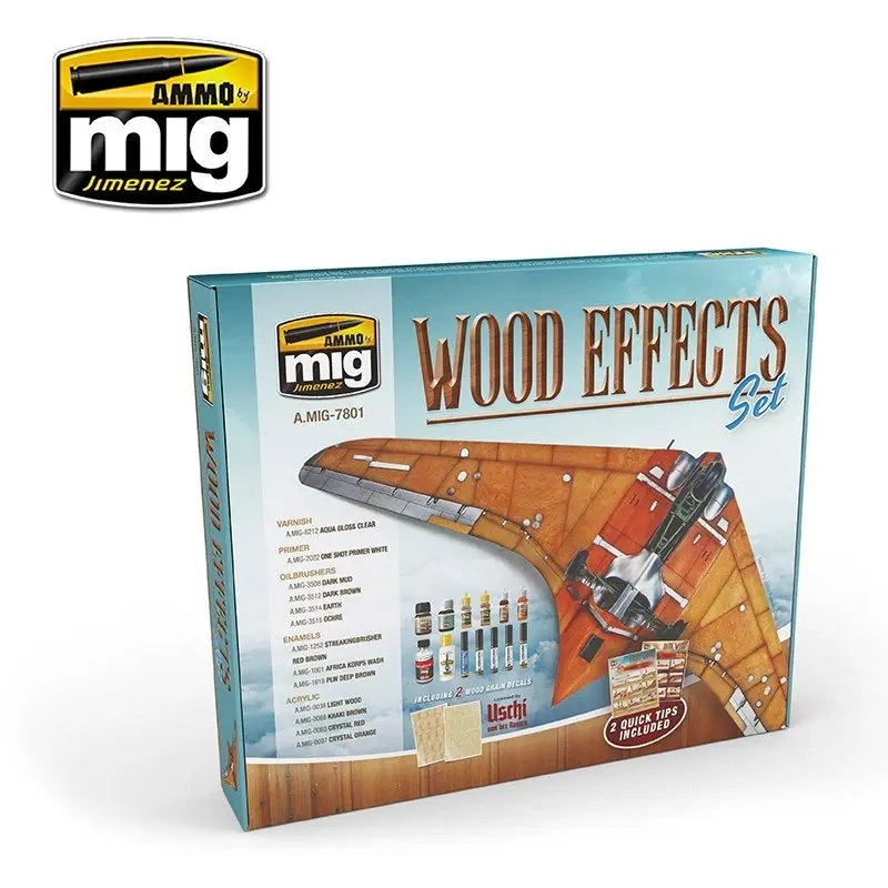 Ammo By Mig Weathering Wood Effects Set