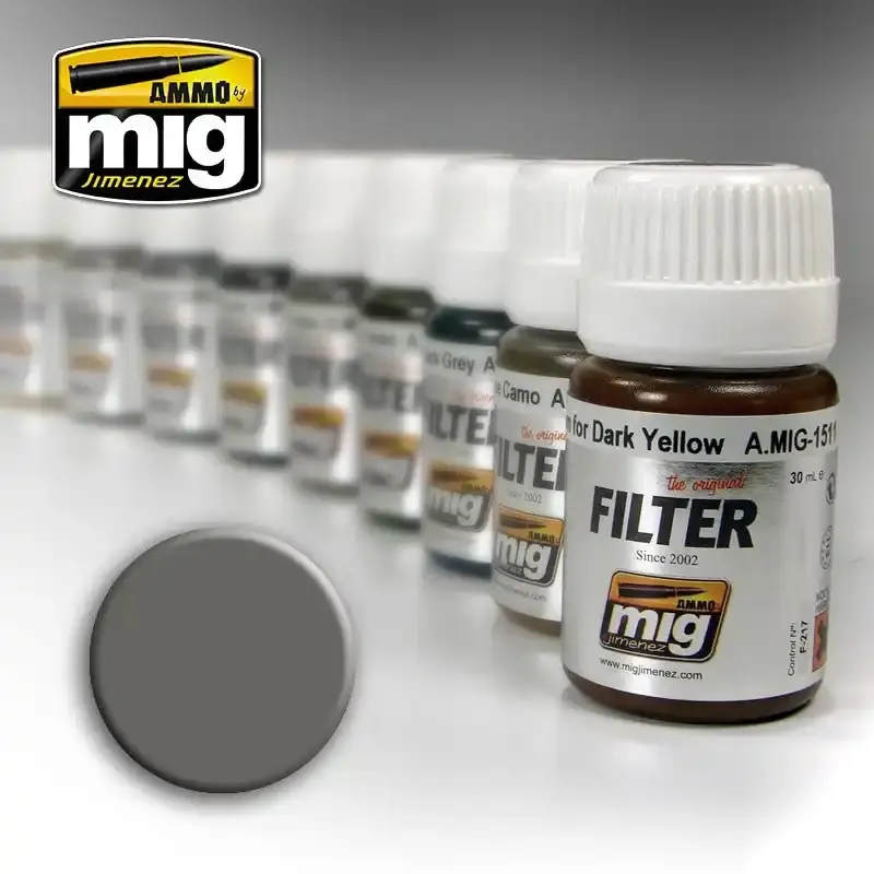 Ammo By Mig Filters Grey for White 35ml