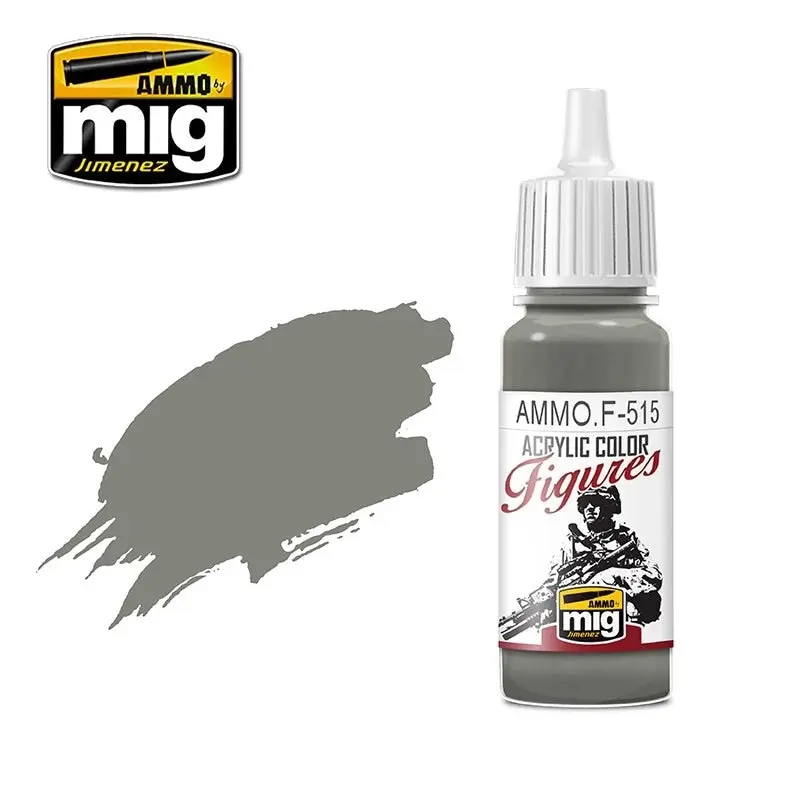 Ammo By Mig Figures Paints Medium Grey 17ml