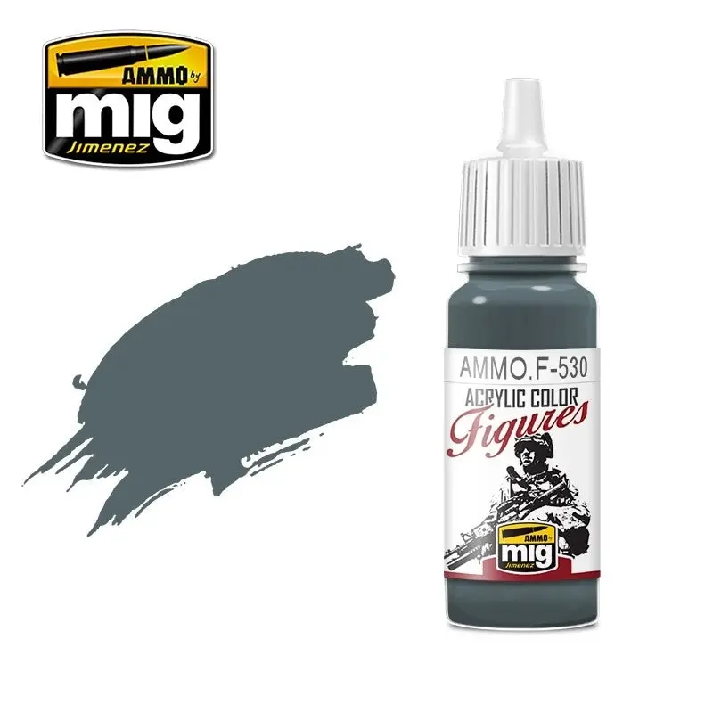 Ammo By Mig Figures Paints Bluish Grey 17ml